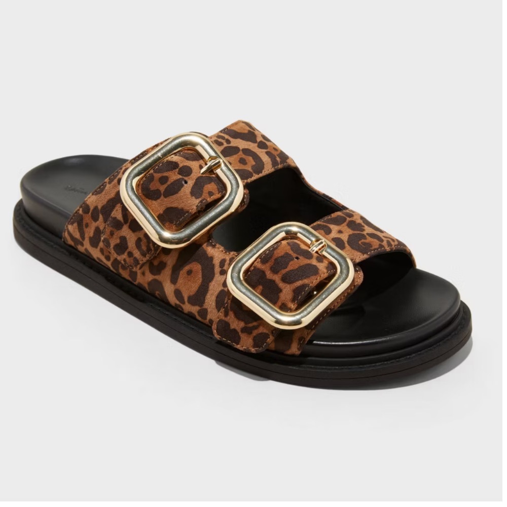 Universal Thread Collin Leopard-Print Double Buck… - image 1